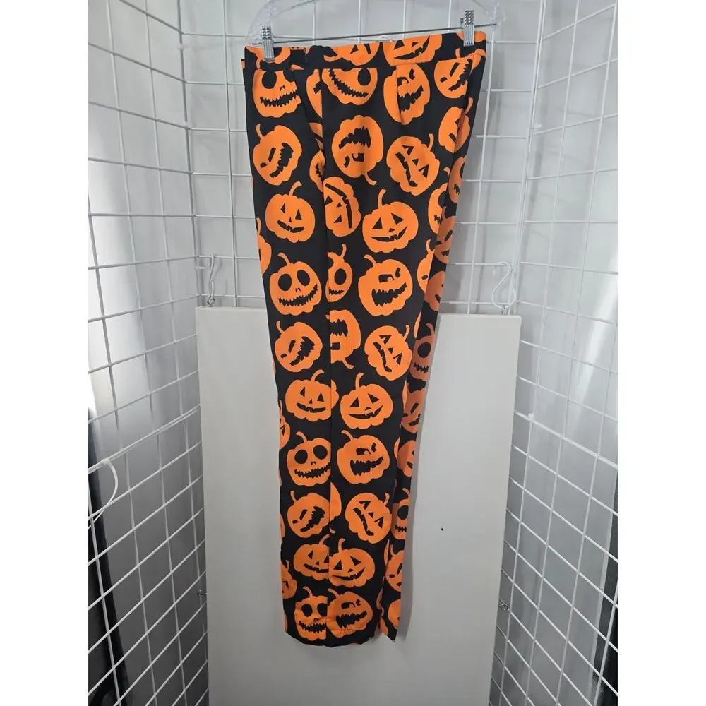 Spirit Xl Pumpkin Jack-a-lantern Suit Jacket & Pants - Picture 8 of 13